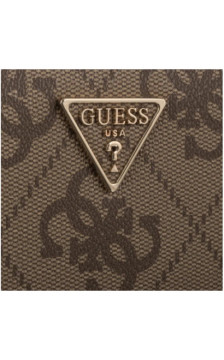 Guess Laurel II Slg Large Zip Around SWSO74 59146 Latte Logo/Brown (GU860-b) rokassoma