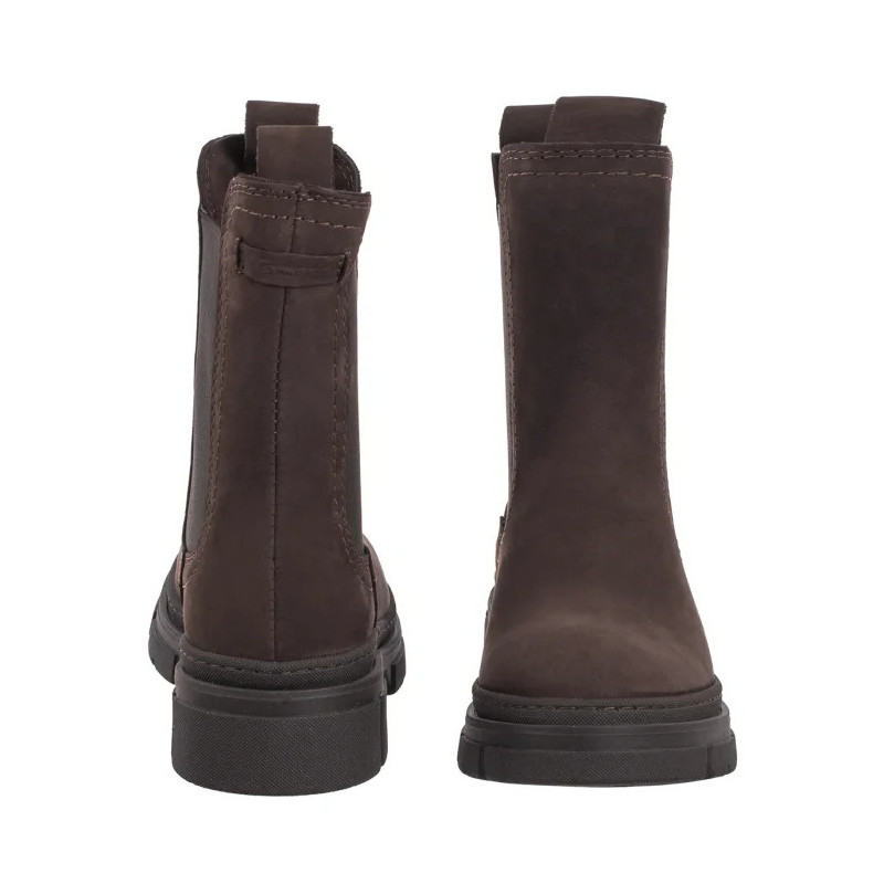 Tamaris Brązowe 1-25901-41 3B2 Mocca Nubuc (TM499-b) kurpes