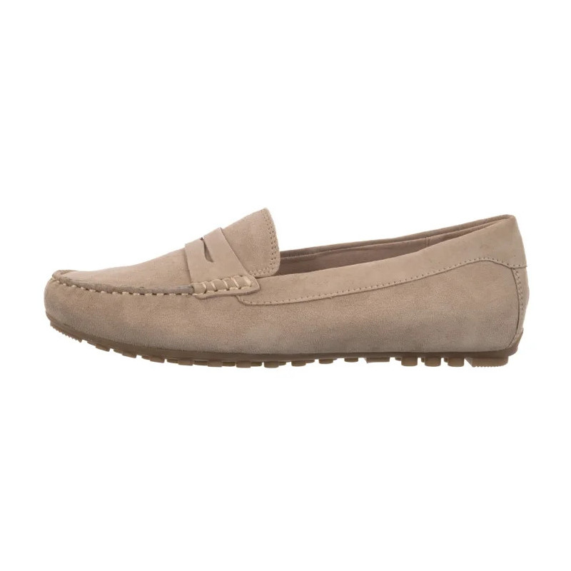 Caprice Beżowe 9-24651-42 318 Sand Suede (CP455-a) kurpes