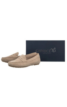 Caprice Beżowe 9-24651-42 318 Sand Suede (CP455-a) kingad