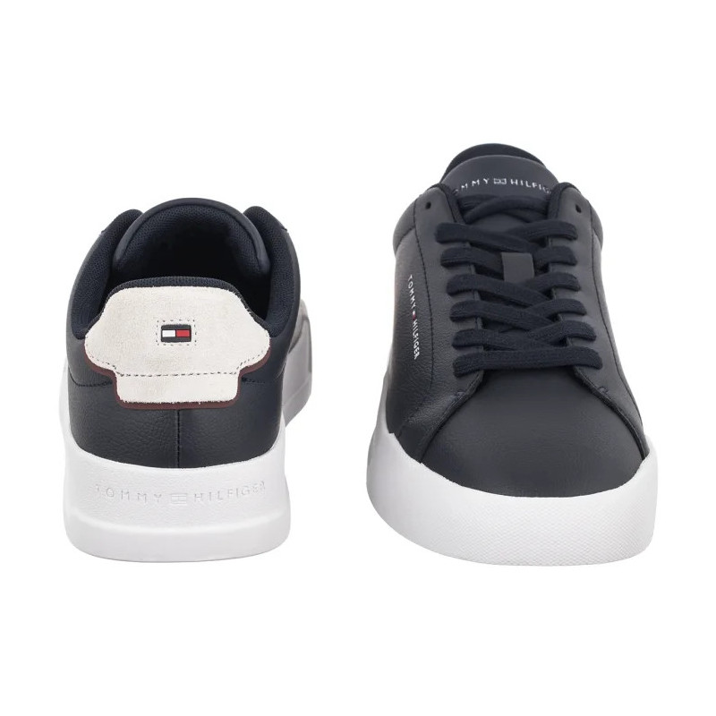 Tommy Hilfiger TH Court Lth Detail Ess Desert Sky FM0FM05367 DW5 (TH1219-d) sporta apavi