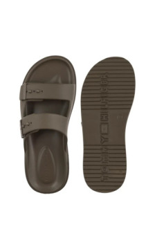 Tommy Hilfiger Light Adjustable Pool Slider Willow Green FM0FM05757 GX9 (TH1443-b) čības