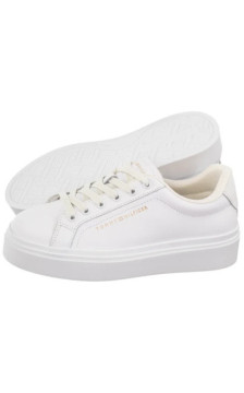 Tommy Hilfiger TH Chic Cupsole Platform White/Ecru FW0FW09107 01T (TH1442-a) sporta apavi