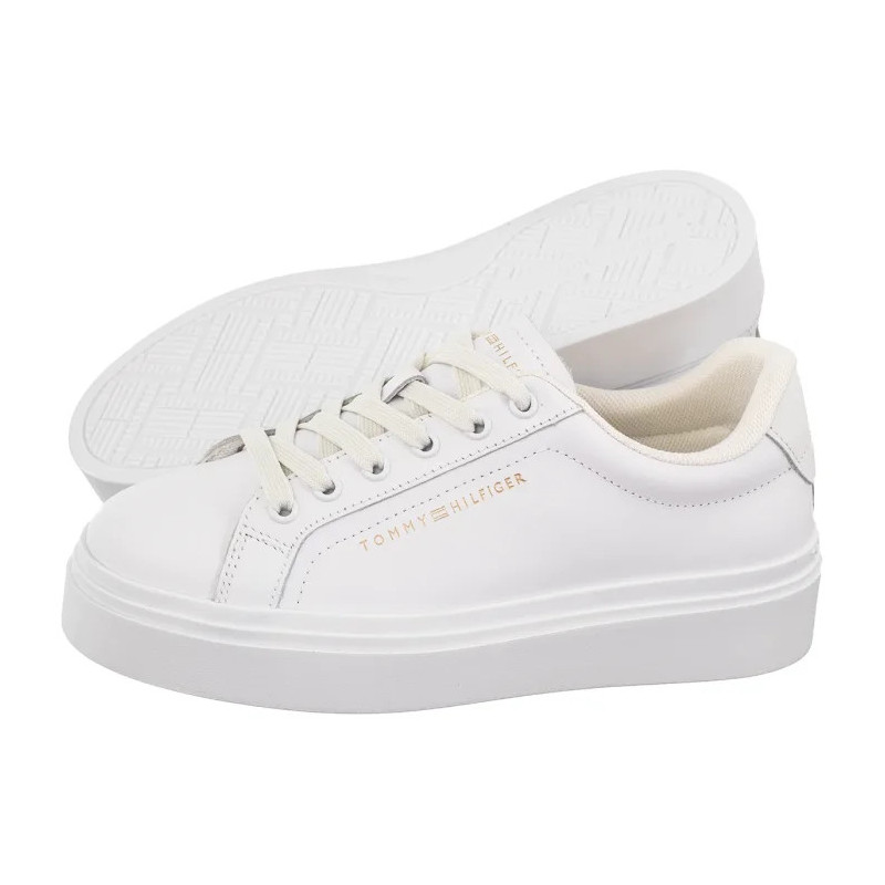 Tommy Hilfiger TH Chic Cupsole Platform White/Ecru FW0FW09107 01T (TH1442-a) sportiniai bateliai