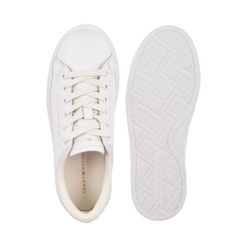 Tommy Hilfiger TH Chic Cupsole Platform White/Ecru FW0FW09107 01T (TH1442-a) sporta apavi