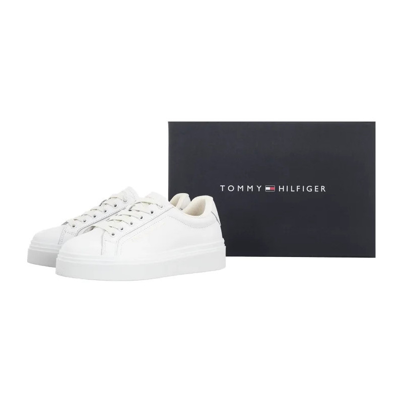 Tommy Hilfiger TH Chic Cupsole Platform White/Ecru FW0FW09107 01T (TH1442-a) spordijalatsid