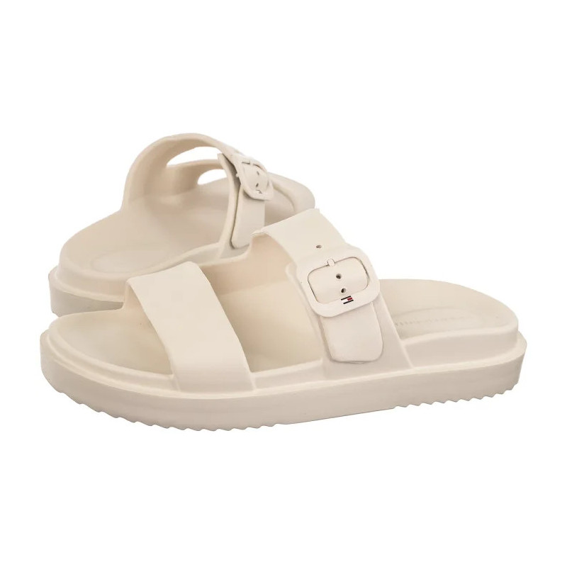 Tommy Hilfiger TH Light Double Strap Sandal Soft Cream FW0FW08953 AEO (TH1444-a) Sieviešu apavi/Flip Flops