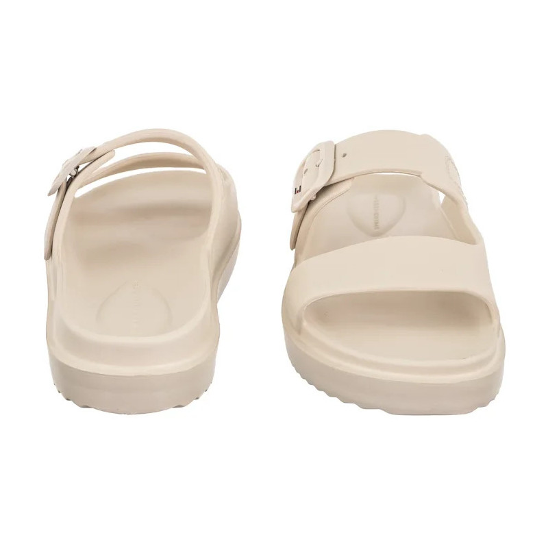 Tommy Hilfiger TH Light Double Strap Sandal Soft Cream FW0FW08953 AEO (TH1444-a) Women's Shoes/Flip Flops