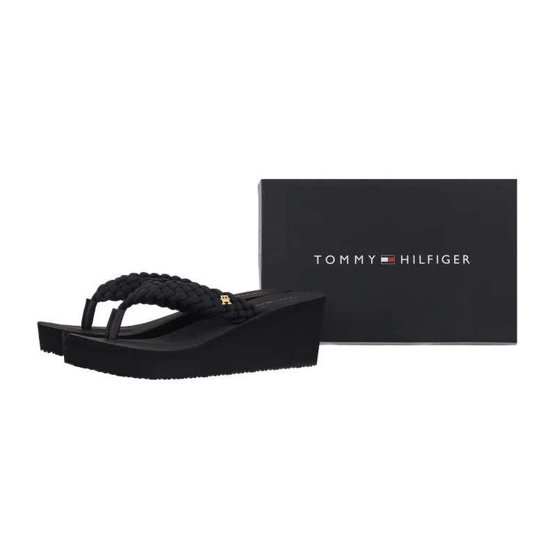 Tommy Hilfiger TH Wedge Braided Summer Sandal Rwb FW0FW09198 0GY (TH1441-b) kurpes