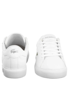 Lacoste Powercourt 1263 SUJ Wht/Wht 751SUJ0003.21G (LC467-a) sportiniai bateliai