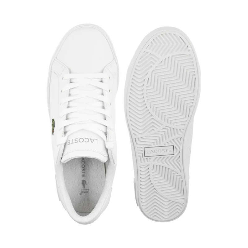 Lacoste Powercourt 1263 SUJ Wht/Wht 751SUJ0003.21G (LC467-a) sporta apavi