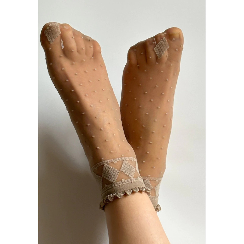 Veneziana moteriškos kojinės su likra