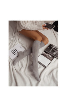 Milena kokvilnas zeķes līdz ceļiem