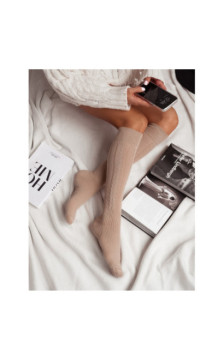 Milena kokvilnas zeķes līdz ceļiem