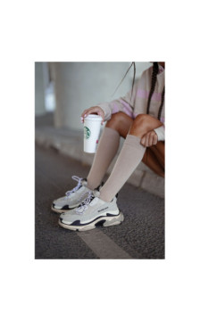 Milena cotton socks to the knees