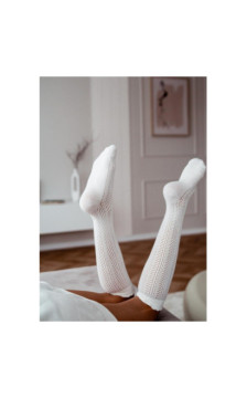 Milena kokvilnas zeķes līdz ceļiem