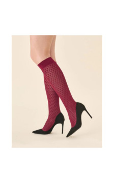 Gabriella knee-high socks with microfiber