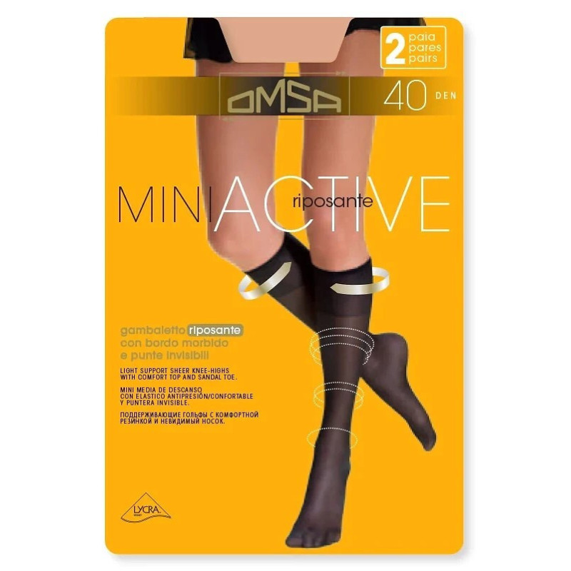 Omsa socks to the knees