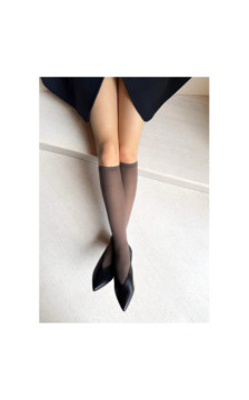 Veneziana knee-high socks with microfiber