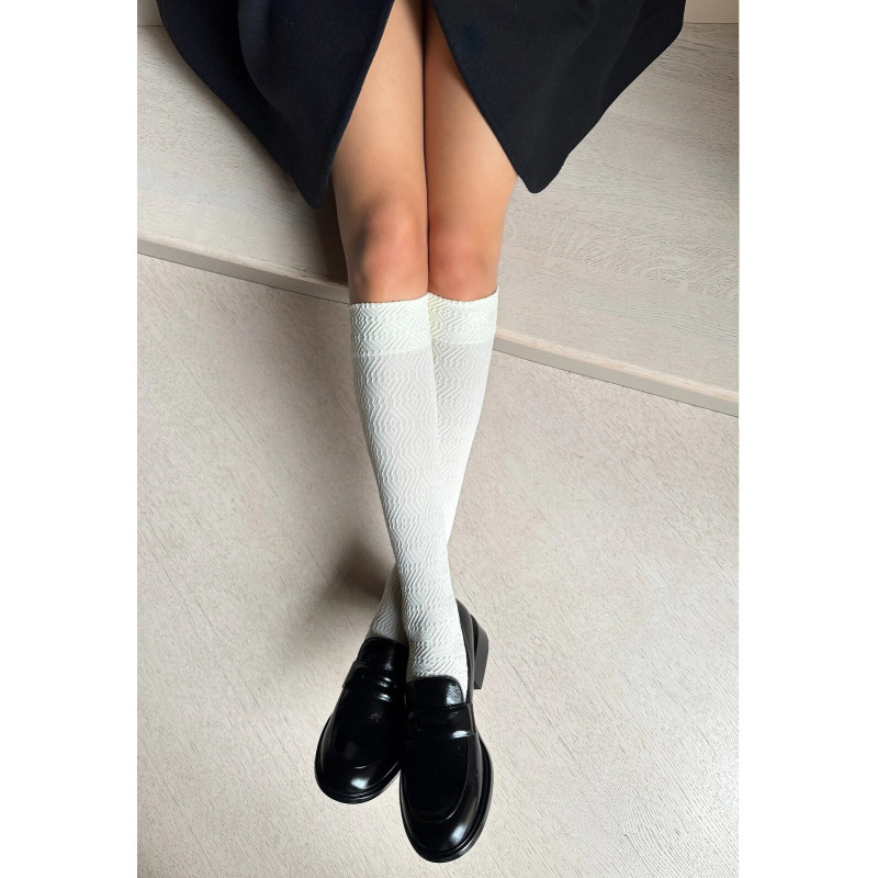 Veneziana ceļgaliem garas zeķes ar mikrošķiedru