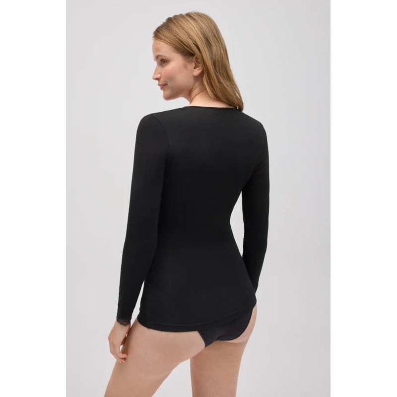 Ysabel Mora krekls ar garām piedurknēm