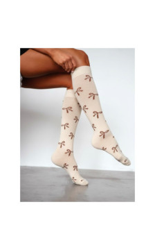 Milena kokvilnas zeķes līdz ceļiem