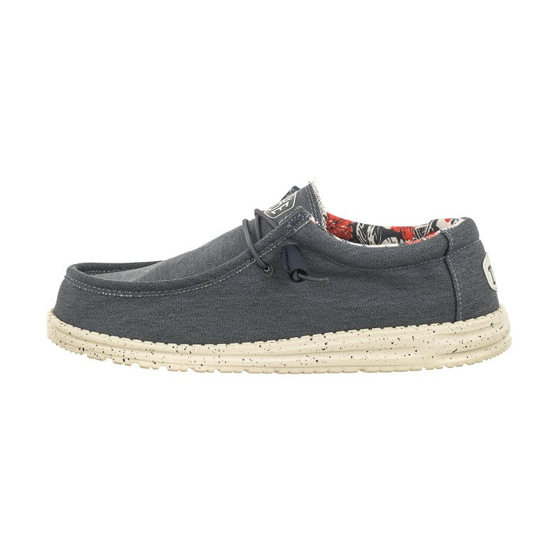Hey Dude Wally Stretch Canvas Blue 40022-425 (HY13-a) apavi