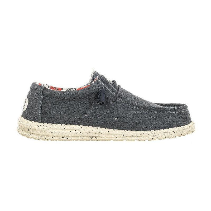 Hey Dude Wally Stretch Canvas Blue 40022-425 (HY13-a) apavi