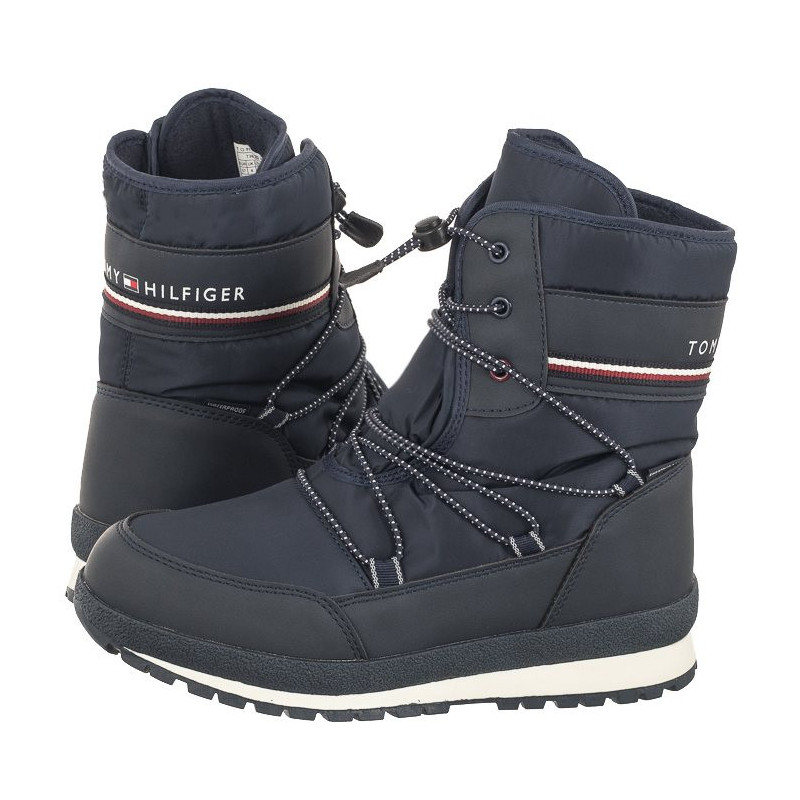 Tommy Hilfiger Snow Boot T3B6-33165-1485 800 Blue (TH925-a) boots