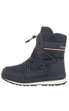 Tommy Hilfiger Snow Boot T3B6-33165-1485 800 Blue (TH925-a) zābaki