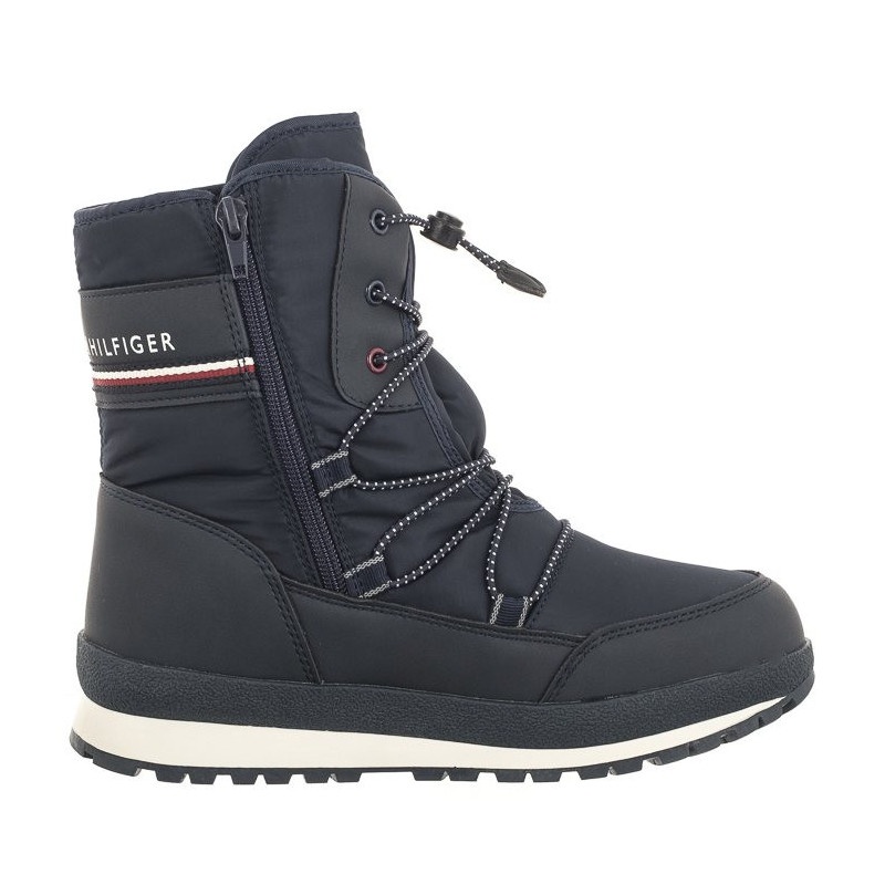 Tommy Hilfiger Snow Boot T3B6-33165-1485 800 Blue (TH925-a) zābaki