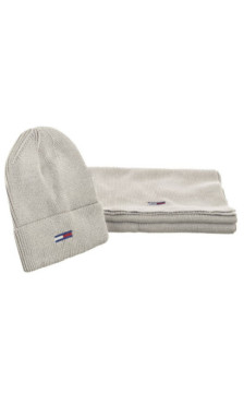 Tommy Hilfiger Tjw Flag Beanie And Scarf AW0AW15482 P03 (TH949-a) kepurė