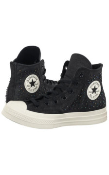 Converse Chuck 70 Hi Black/Black/Erget A16642C (CO827-a) shoes