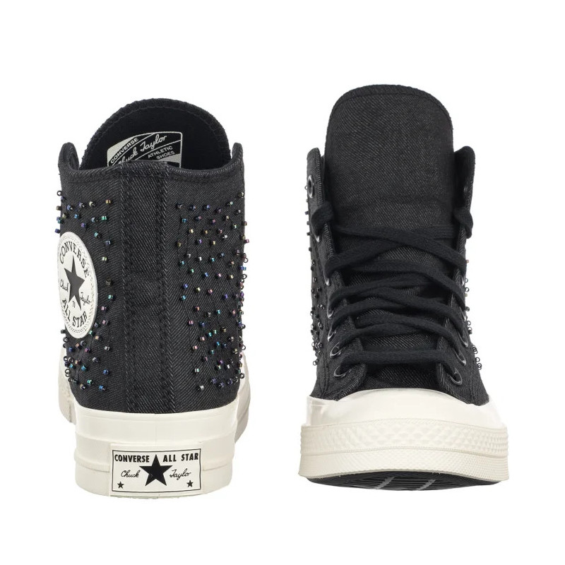 Converse Chuck 70 Hi Black/Black/Erget A16642C (CO827-a) shoes