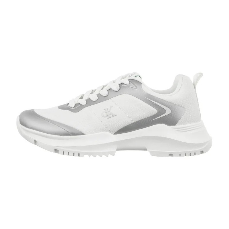 Calvin Klein Low Cut Lace-Up Sneaker Silver/White V3A9-83233-1844X059 (CK729-a) sporta apavi