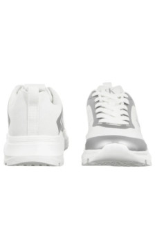 Calvin Klein Low Cut Lace-Up Sneaker Silver/White V3A9-83233-1844X059 (CK729-a) sportiniai bateliai