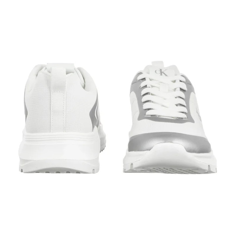 Calvin Klein Low Cut Lace-Up Sneaker Silver/White V3A9-83233-1844X059 (CK729-a) sports Shoes