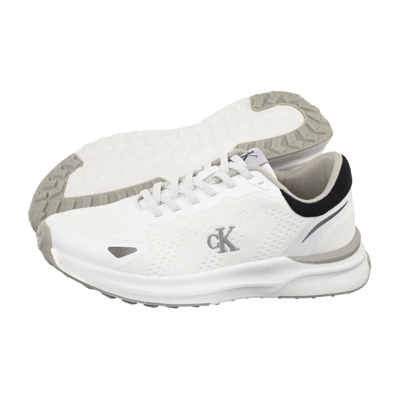 Calvin Klein Low Cut Lace-Up Sneaker White/Black V3A9-83311-1903X002 (CK730-a) sports Shoes
