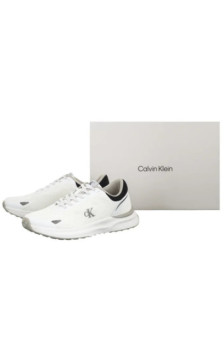Calvin Klein Low Cut Lace-Up Sneaker White/Black V3A9-83311-1903X002 (CK730-a) sports Shoes