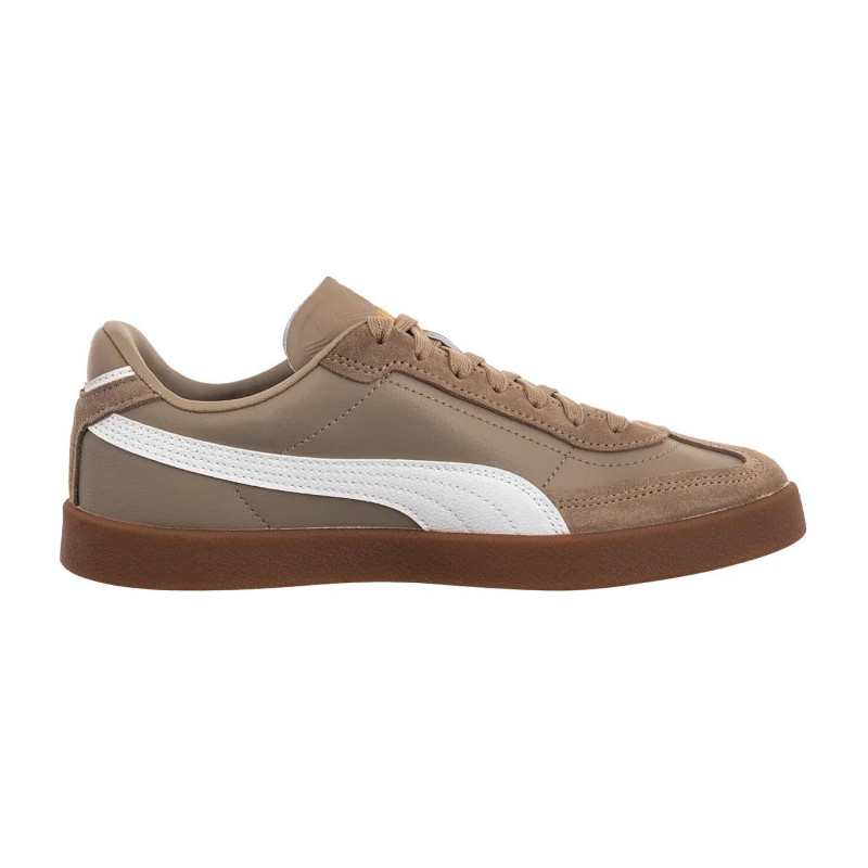 Puma Club II Era Ice Coffee-Puma White 397447 35 (PU622-d) sports shoes
