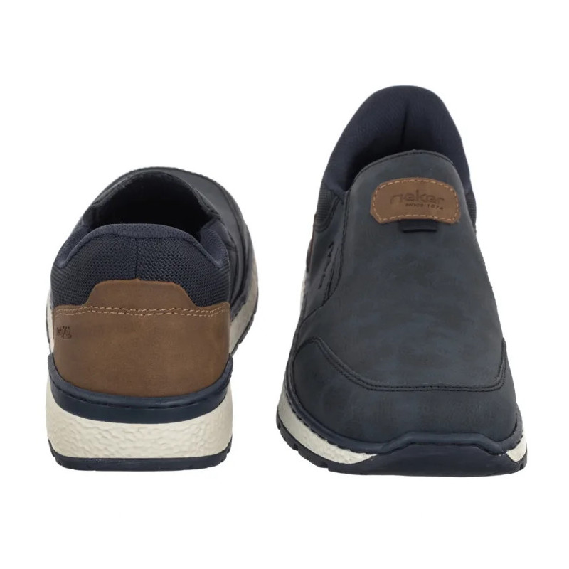 Rieker Granatowy B9057-14 Blue (RI351-a) apavi