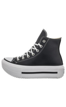 Converse Ctas Lift Double Stack Hi Black/White/Black (CO832-a) shoes