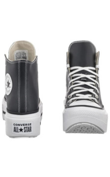 Converse Ctas Lift Double Stack Hi Black/White/Black (CO832-a) kingad