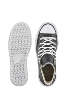Converse Ctas Lift Double Stack Hi Black/White/Black (CO832-a) bateliai