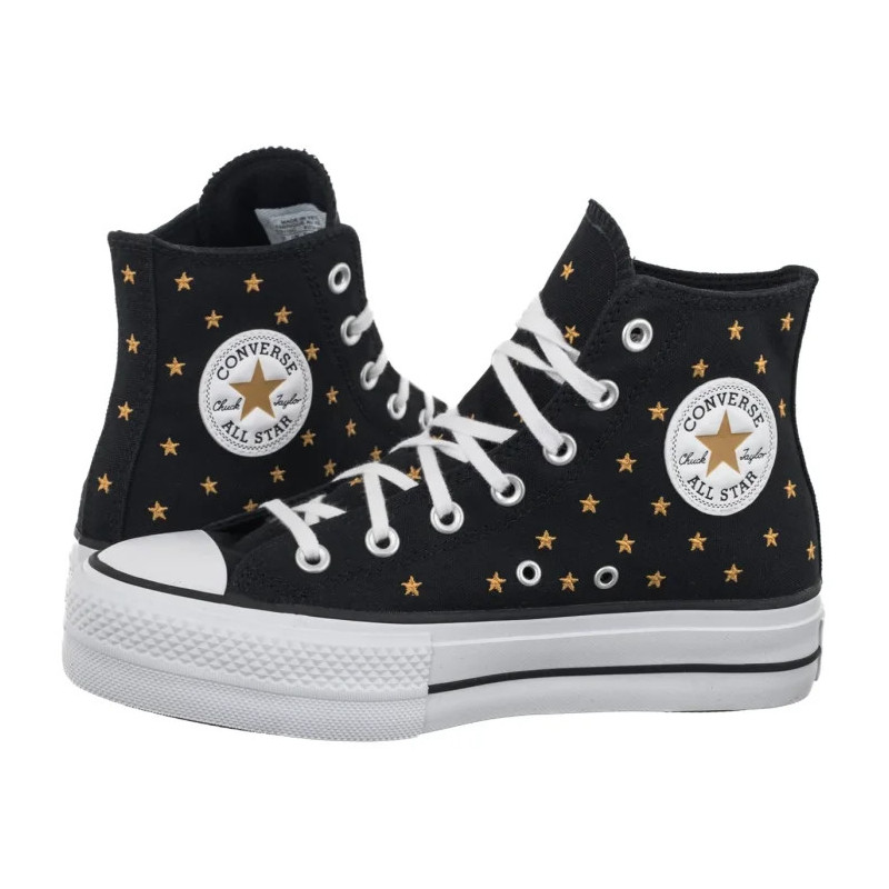 Converse Ctas Lift Hi Black/Honey Stick/White A16113C (CO833-a) kingad