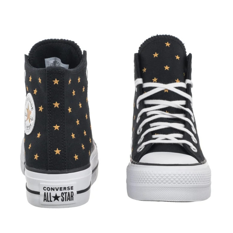Converse Ctas Lift Hi Black/Honey Stick/White A16113C (CO833-a) shoes