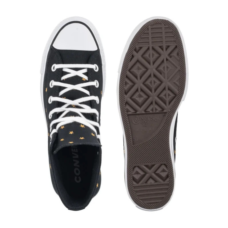 Converse Ctas Lift Hi Black/Honey Stick/White A16113C (CO833-a) shoes