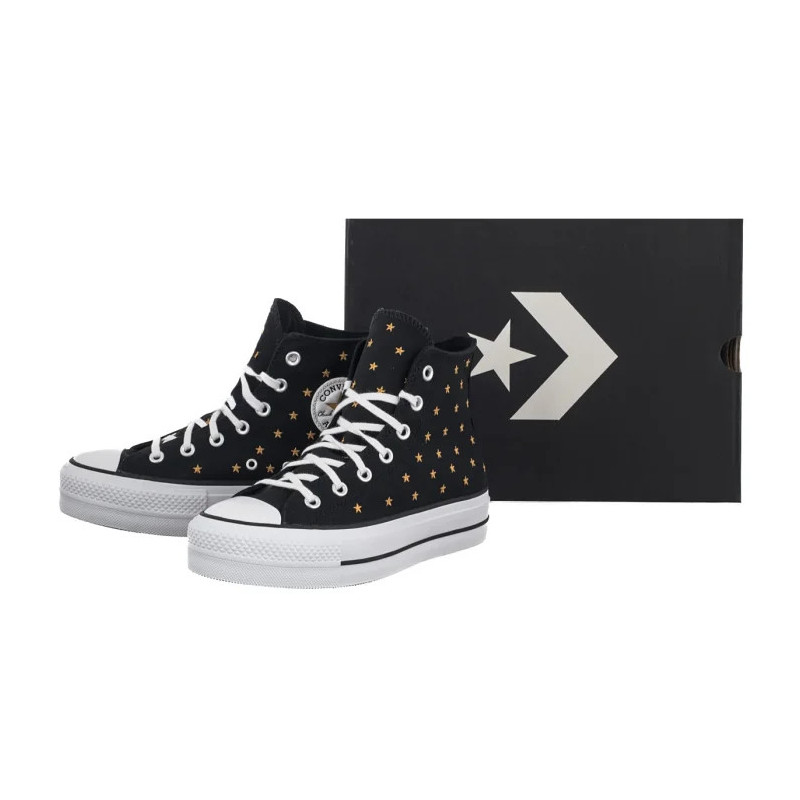 Converse Ctas Lift Hi Black/Honey Stick/White A16113C (CO833-a) apavi