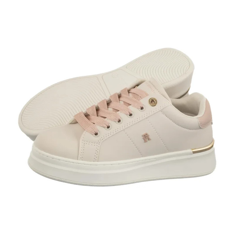 Tommy Hilfiger Low Cut Lace-Up Sneaker Milk/Nude T3A9-34253-1355B172   (TH1449-a) sportiniai bateliai