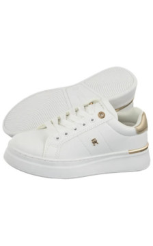 Tommy Hilfiger Low Cut Lace-Up Sneaker White/Platinium T3A9-34253-1355X048 (TH1449-b) sportiniai bateliai